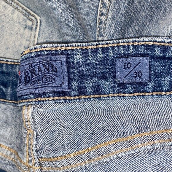 LUCKY BRAND Ava Crop Skinny Embroidered Floral Denim Jeans - Picture 6 of 8